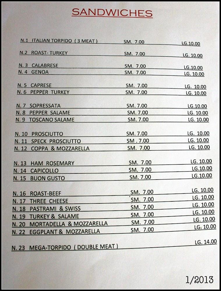 Angelo’s Italian Deli Menu image 4